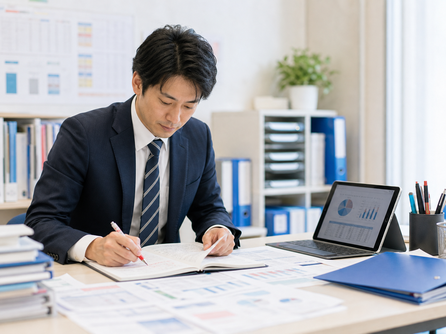 生徒に寄り添って指導する講師